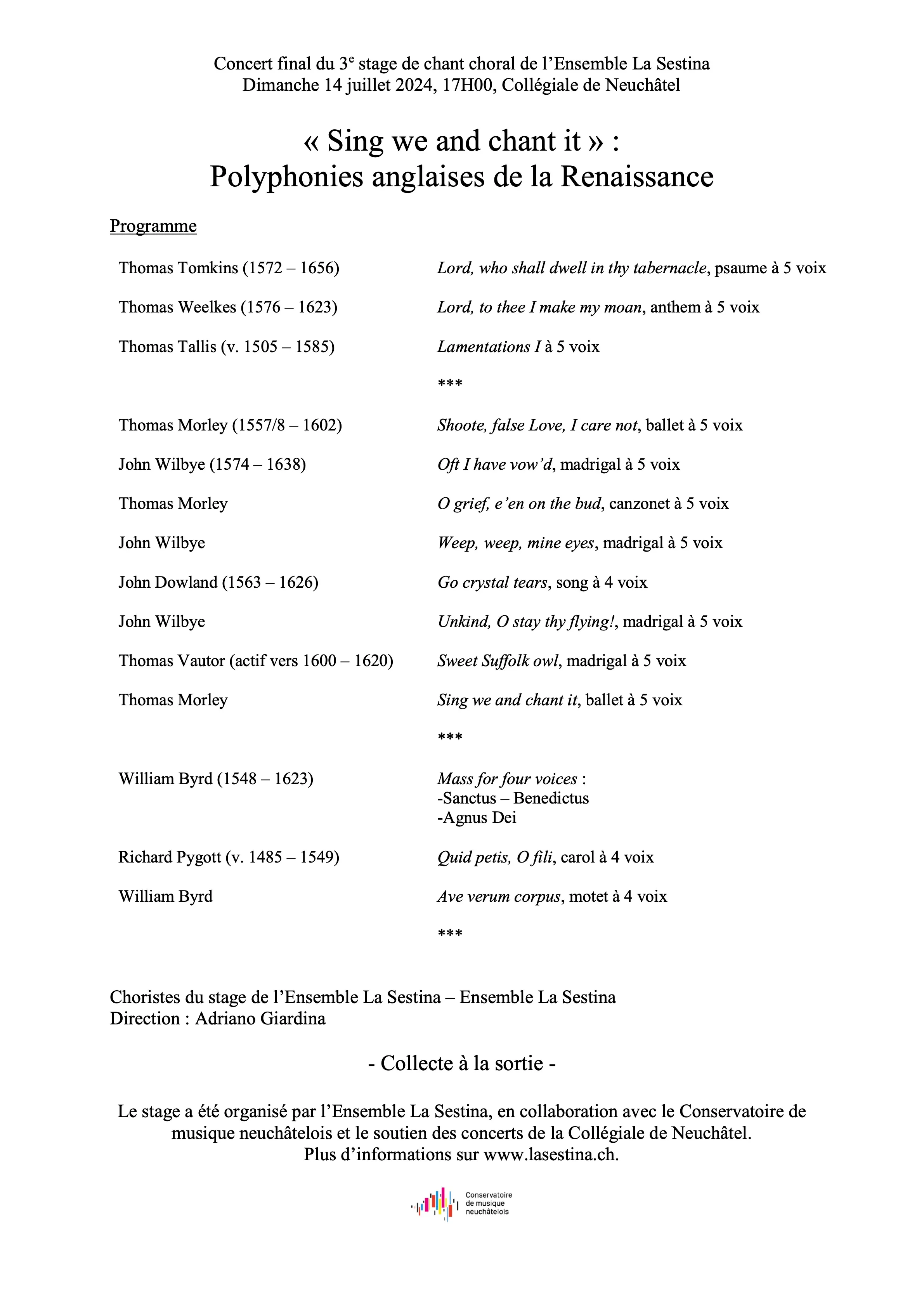 Programme public 2024